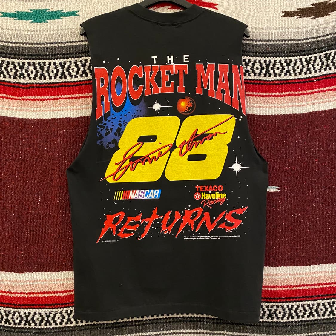 90s Made in usa 나스카레이싱 민소매 나시티 상품이미지10