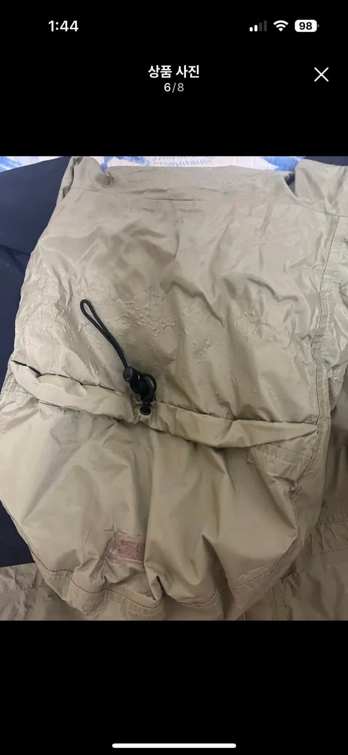 90s 빈티지 노스페이스 고어텍스 카키 바람막이 자켓 슈노원판 나이키 상품이미지6