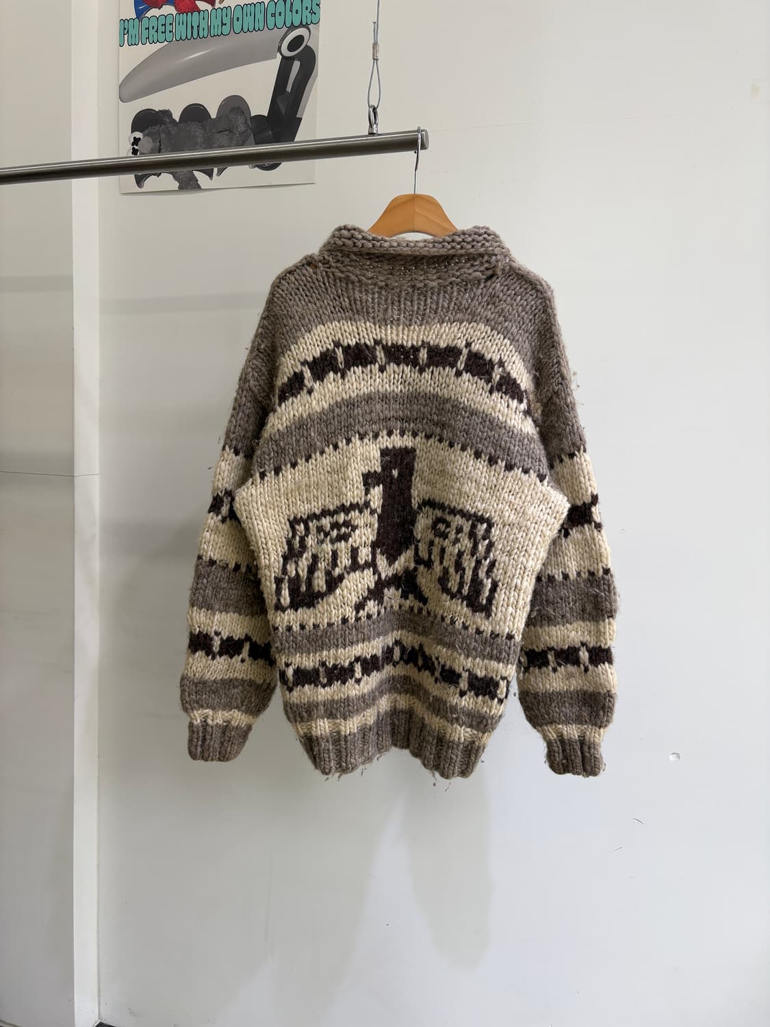 VINTAGE (Made in Canada) 가디건 상품이미지5
