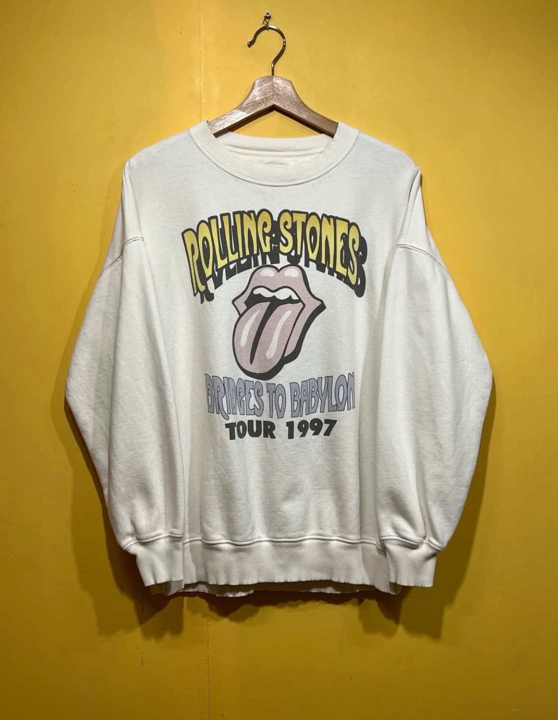 롤링스톤즈 1997 투어 맨투맨 상품이미지1