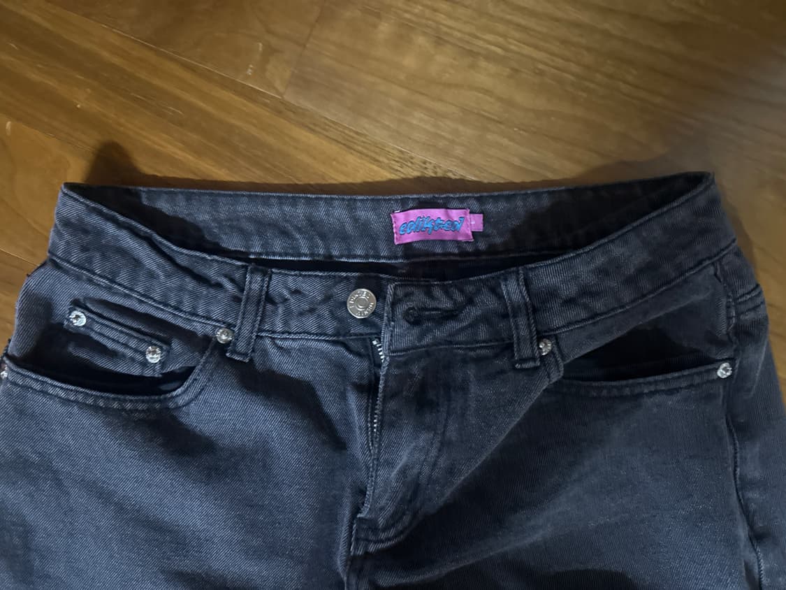 edikted 에딕티드 로우라이즈 데님 청바지 상품이미지2