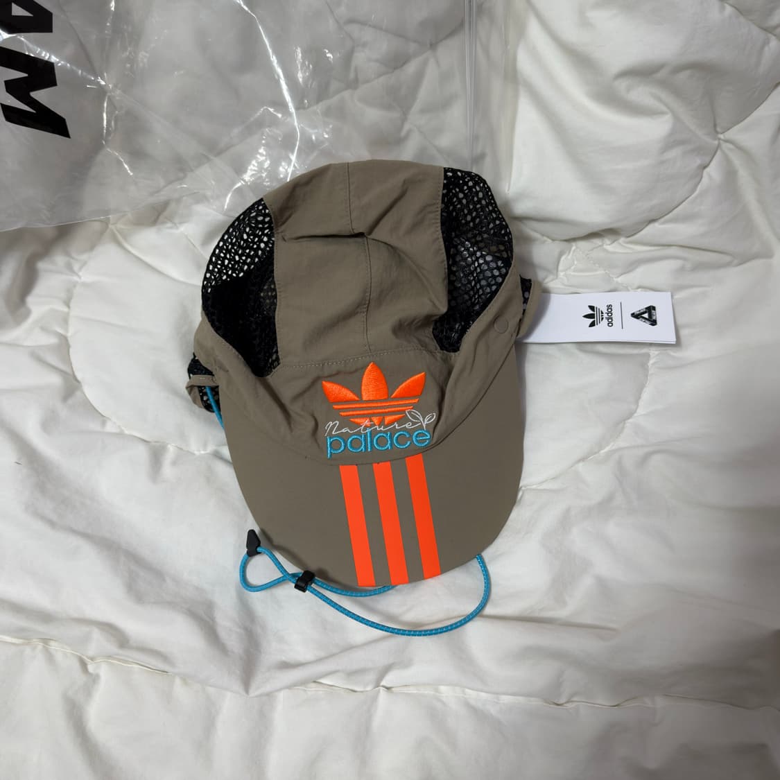 팔라스 x 아디다스 네이쳐 캡 블랑쉬 카고 시그널 오렌지 - 22SS 상품이미지1