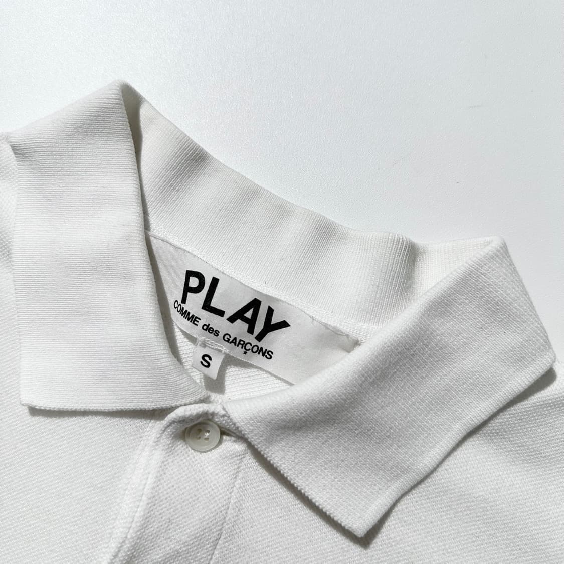 꼼데가르송 플레이 하트와펜 폴로 카라 반팔 티셔츠 상품이미지4