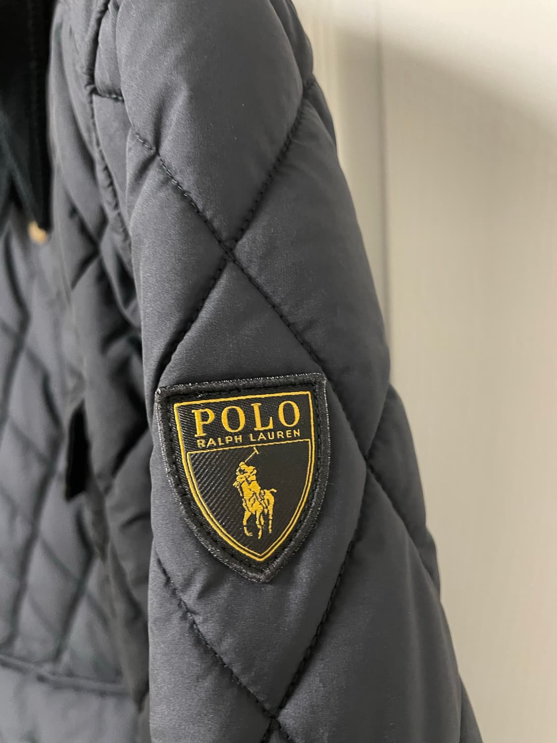 POLO 폴로 랄프로렌 퀼팅 자켓 블랙 L사이즈 상품이미지3