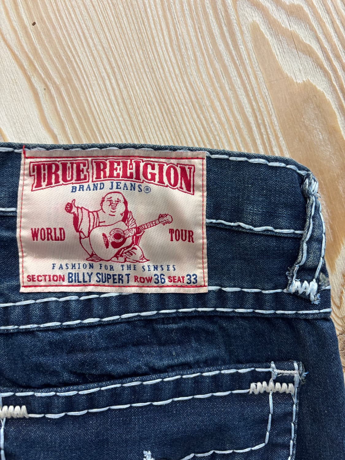 트루릴리전 빌리 super t 스티치 팬츠  상품이미지4