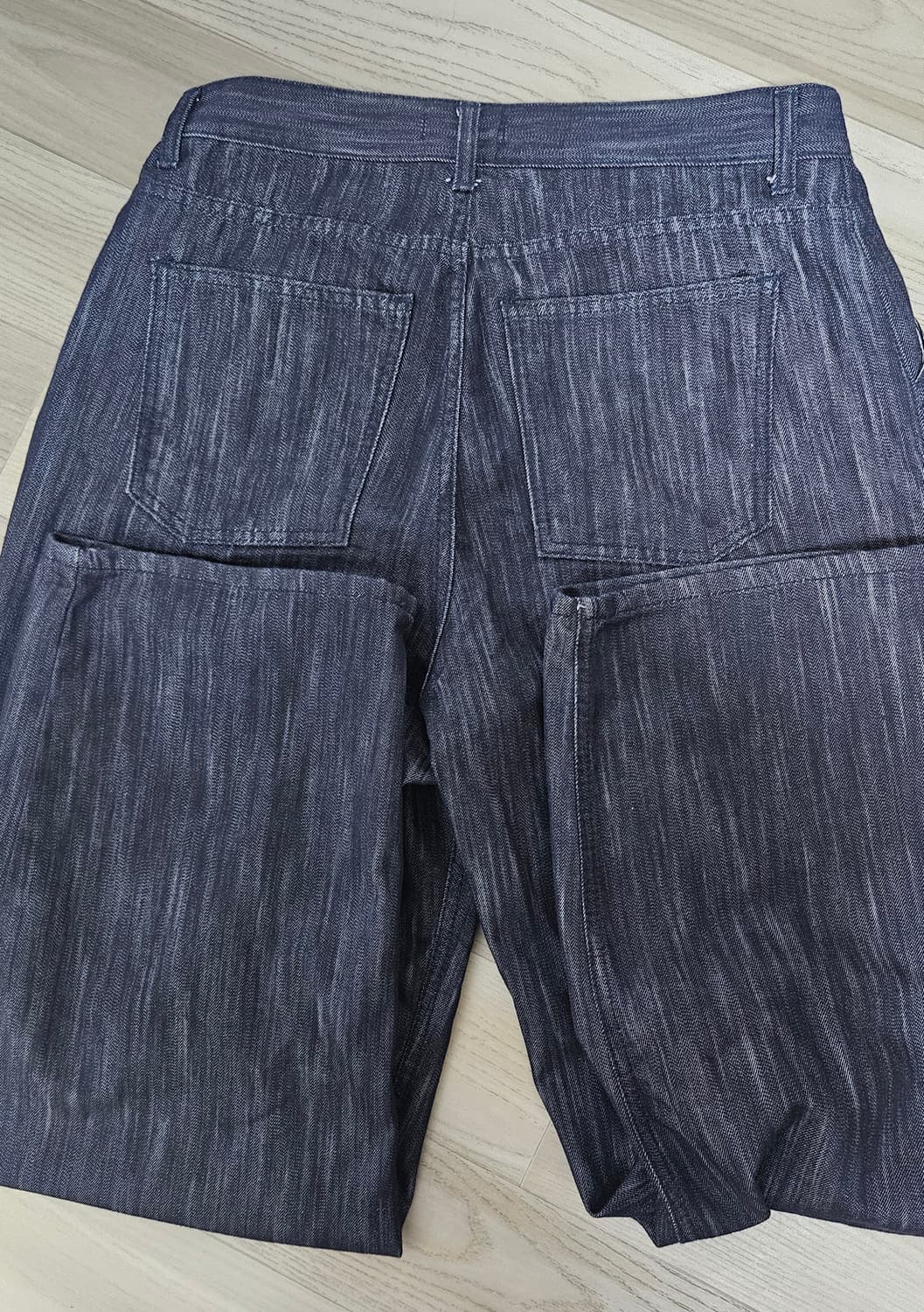 오더아카이브 인디고 와이드 데님 30 상품이미지5