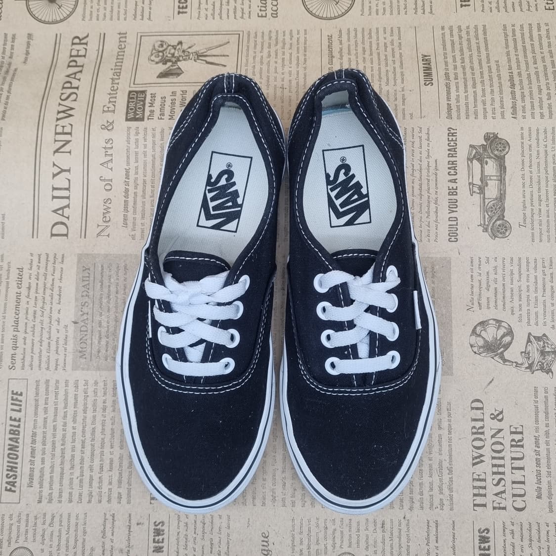 반스 어센틱 여성스니커즈230 상품이미지2