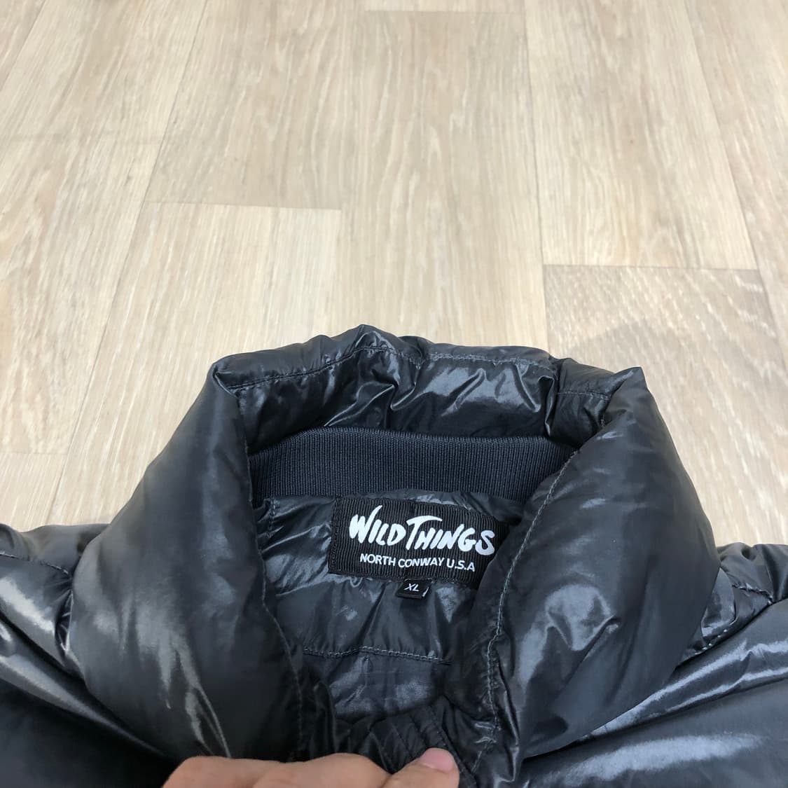 (XL) 와일드 띵스 WILD THINGS 마운틴 필드 다운 푸퍼 차콜 상품이미지8