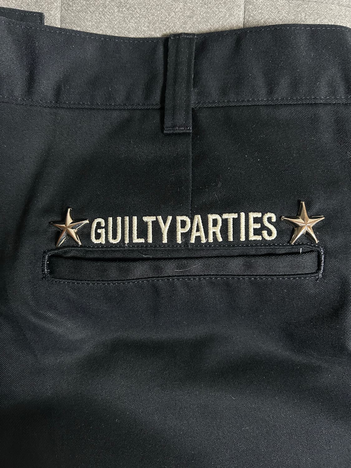 [M] 와코마리아 울프스헤드 치노 네이비 상품이미지5