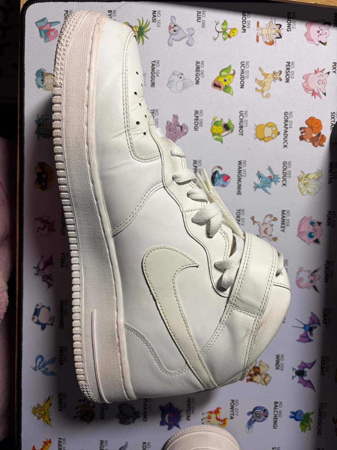 상태 굿 나이키 에어포스 하이 285 상품이미지5