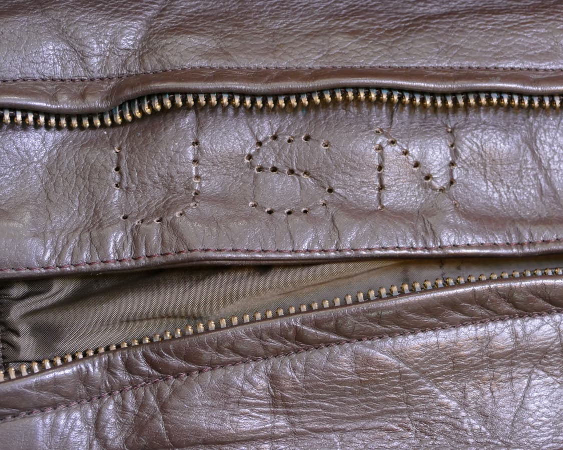 [L] 1976년 미해군 US Navy G-1 플라이트 자켓 오리지널 상품이미지6