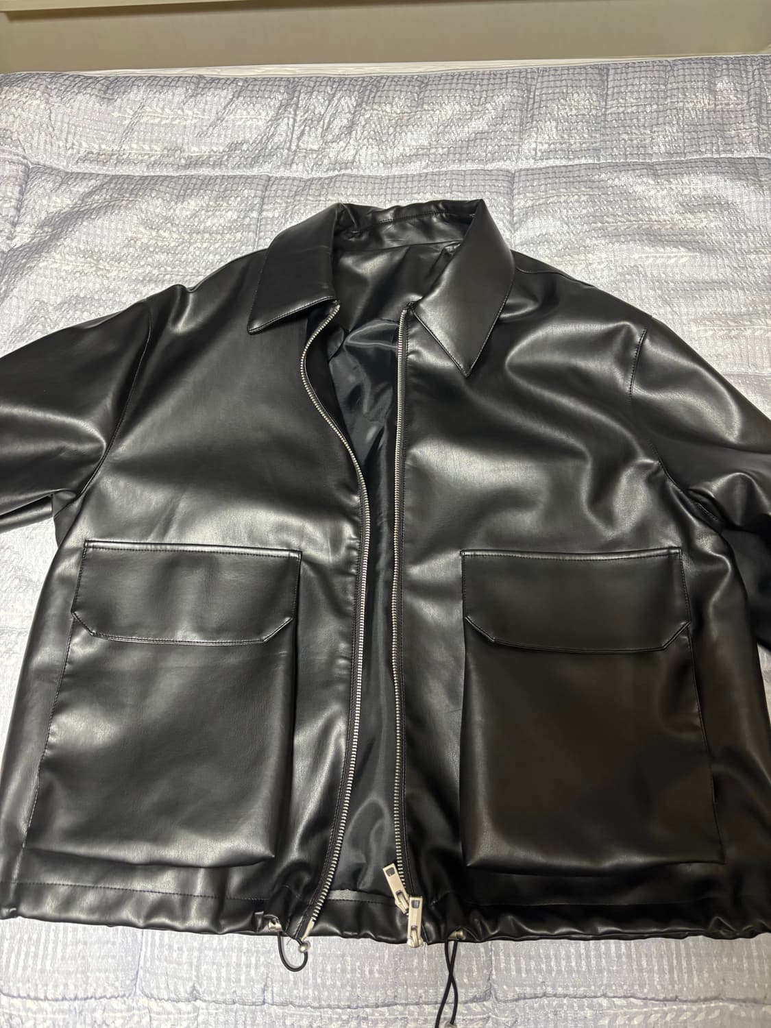 아이러니포르노 레더자켓 M 상품이미지2