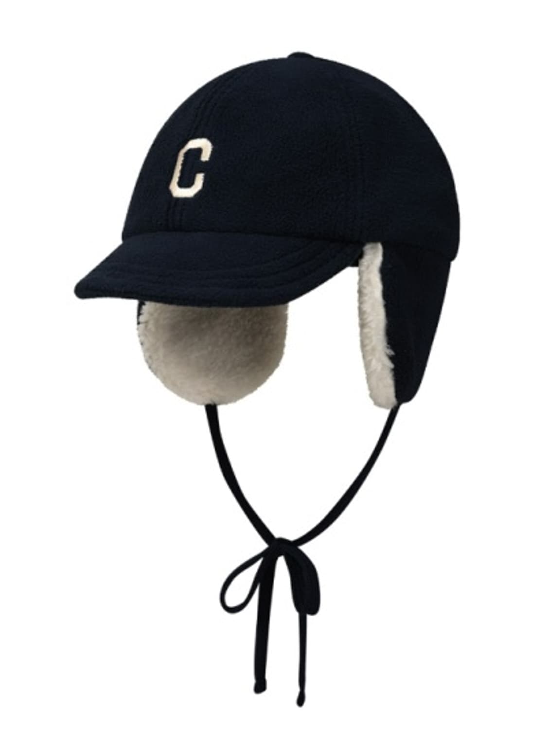 스탠다드 핏 C 로고 플리스 트루퍼 캡 상품이미지3