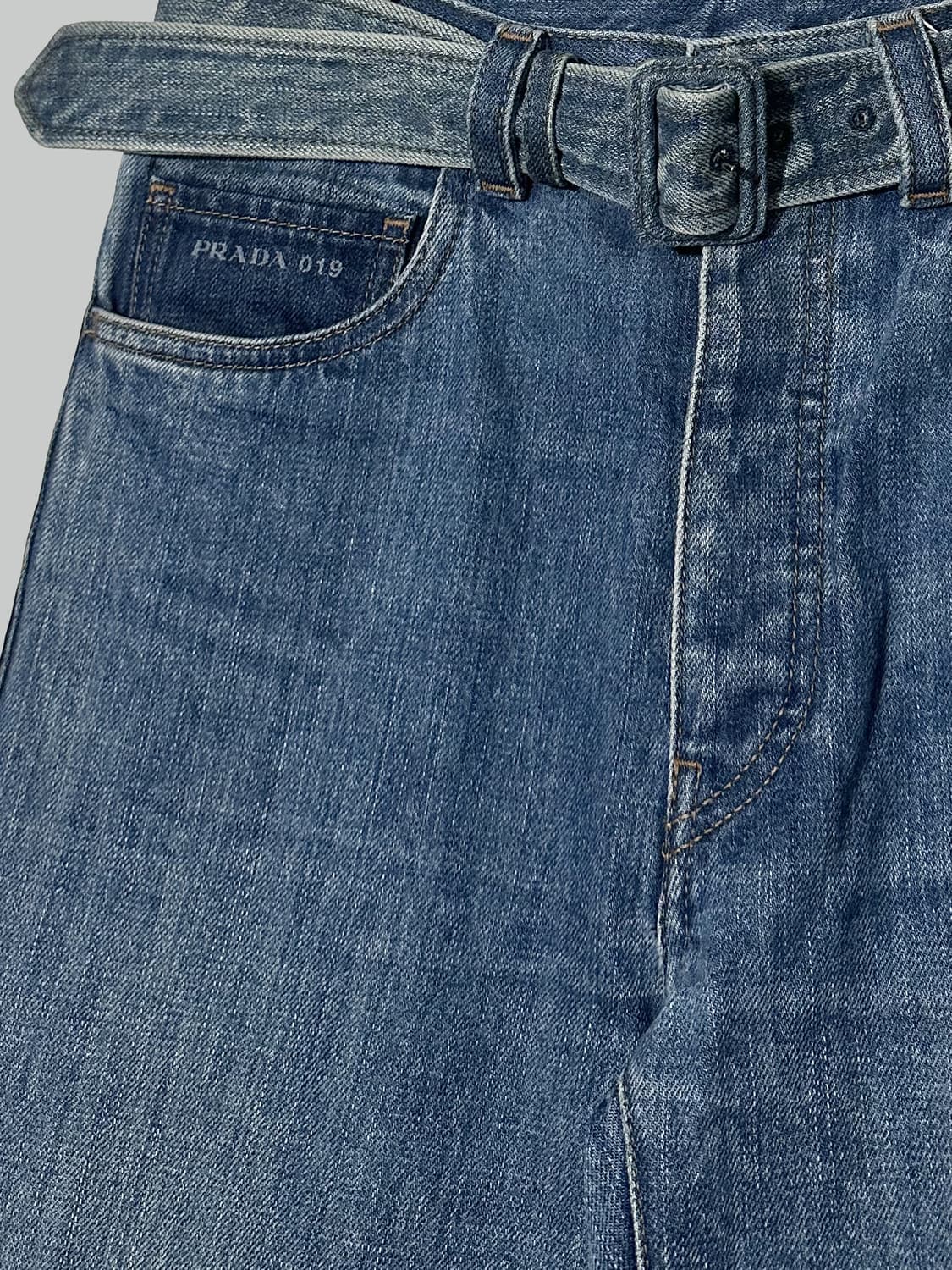 프라다 19ss 로고 데님 상품이미지6