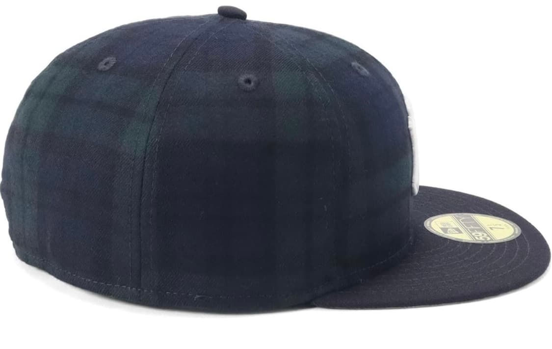 뉴에라 59FIFTY 파워드 바이 고로 나카츠가와 블랙워치 네이비 캡 상품이미지2