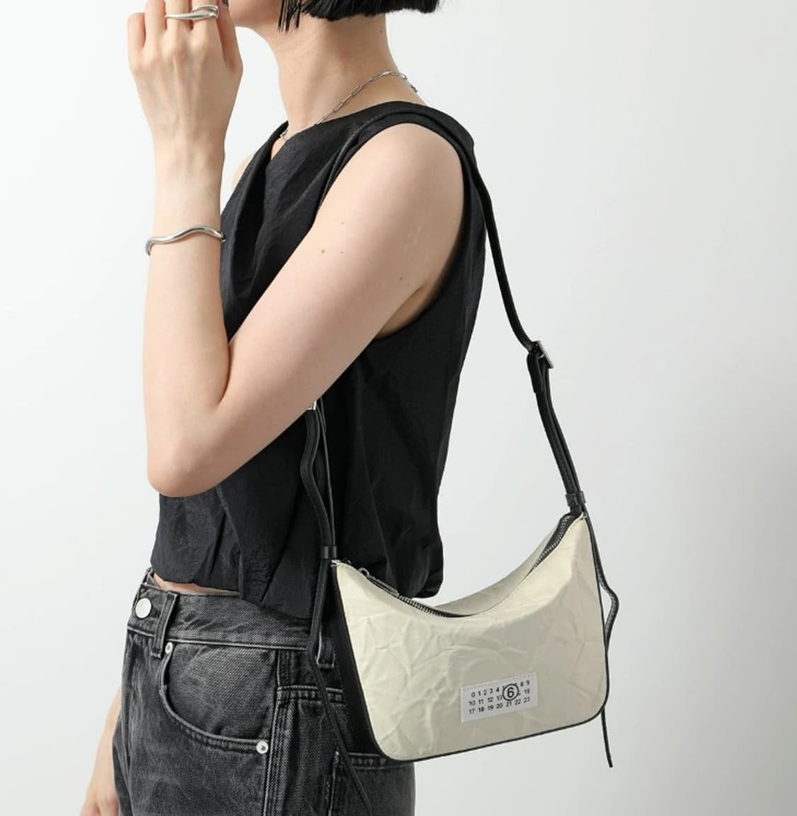 (새상품)MM6 메종 마르지엘라 넘버릭 크로스바디백 상품이미지5