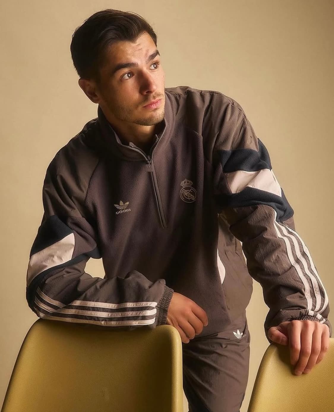 (해외 M) 24-25 레알마드리드 오리지널스 폴라 플리스 반집업 탭채새 상품이미지10