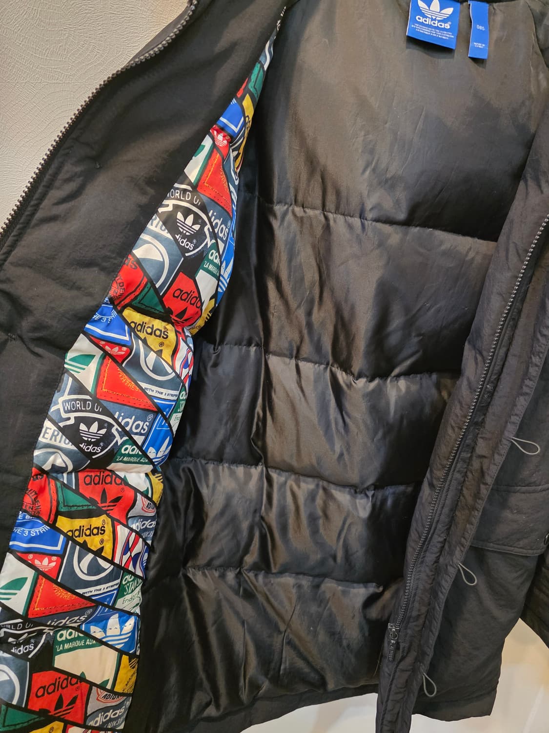 아디다스 덕다운 후드야상패딩 085사이즈 상품이미지8