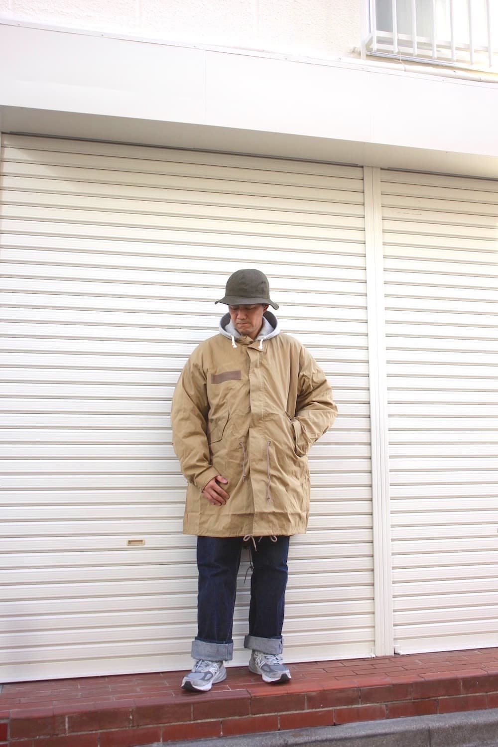 본쿠라  B65 피쉬테일  모즈 코트 36사이즈 상품이미지3