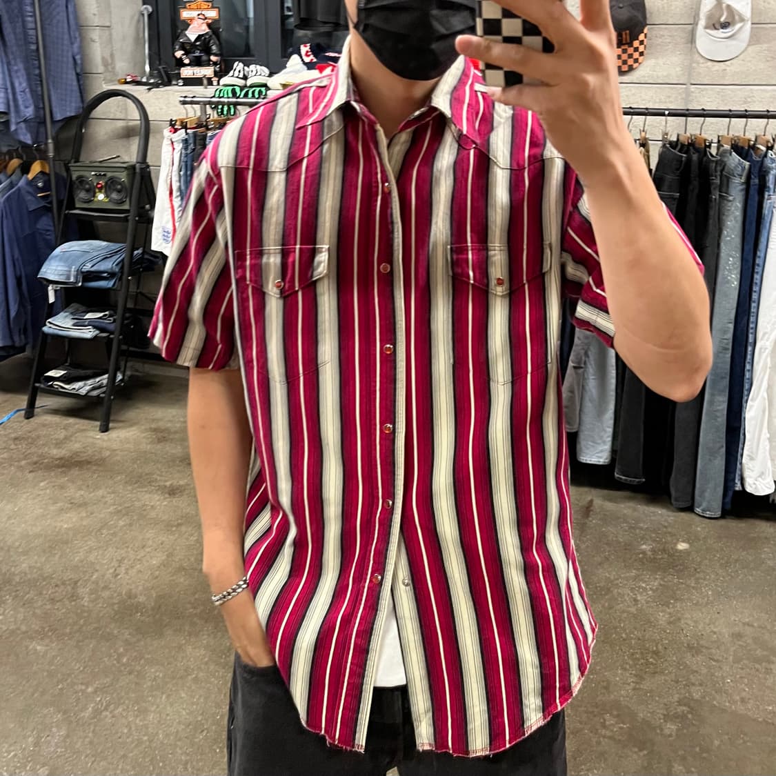 90s Wrangler 웨스턴 셔츠 (105) 상품이미지7
