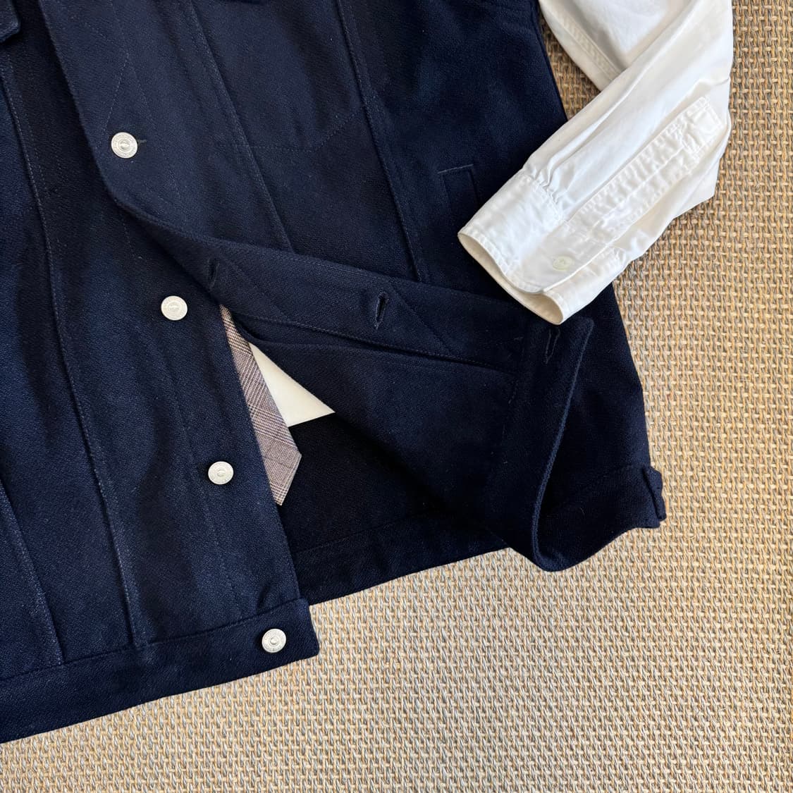 Dsquared2 디스퀘어드 이탈리안 최상급 멜튼울 트러커 베스트 조끼  상품이미지8