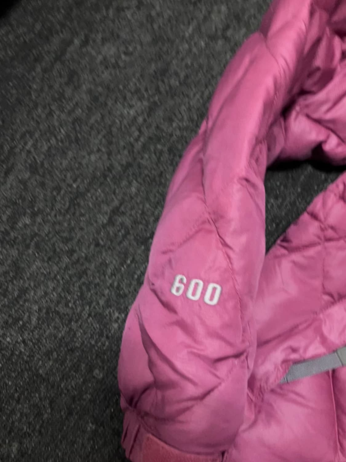 노스페이스 600 패딩 핑크 상품이미지3