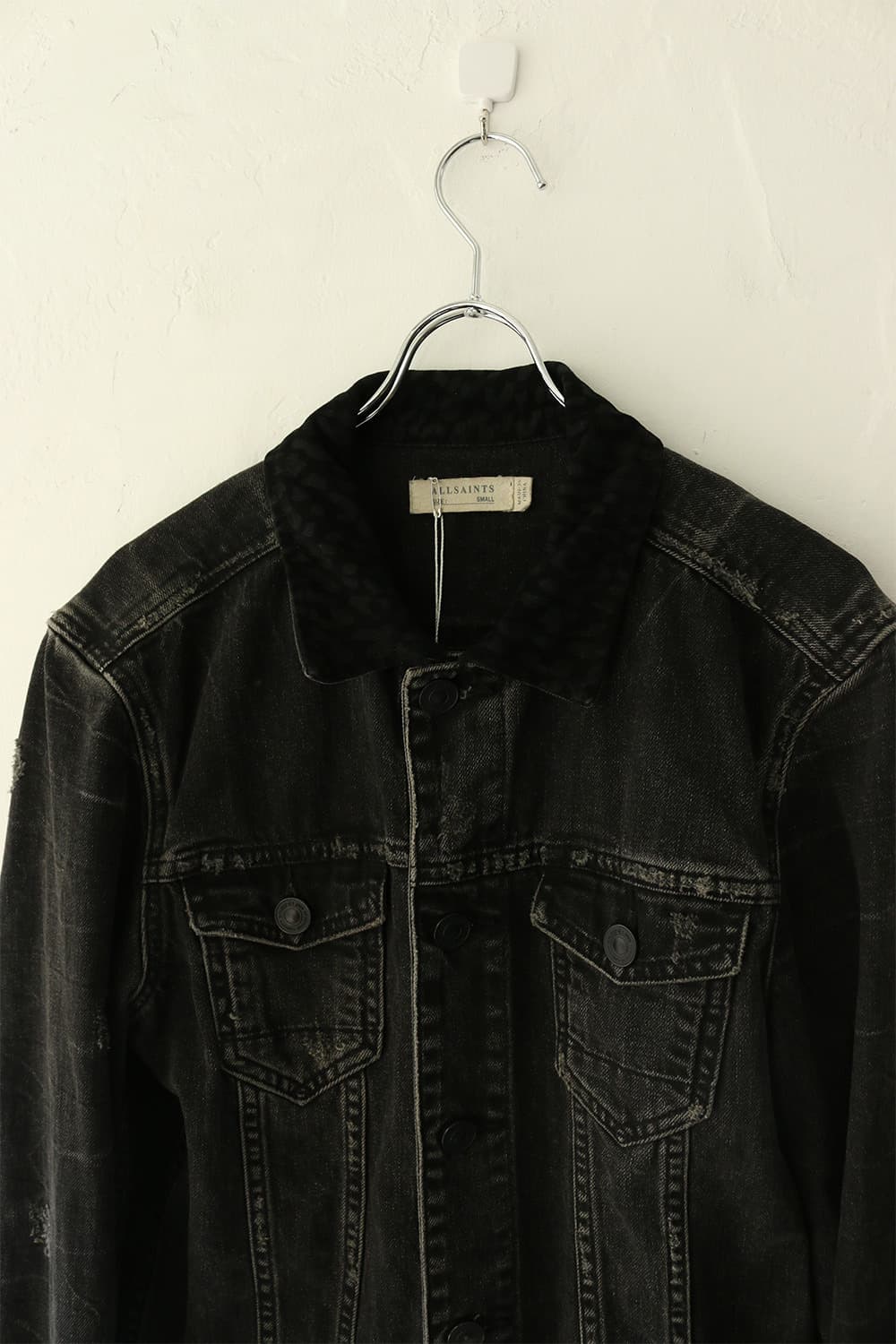 올세인츠 블랙 데님 자켓   상품이미지4
