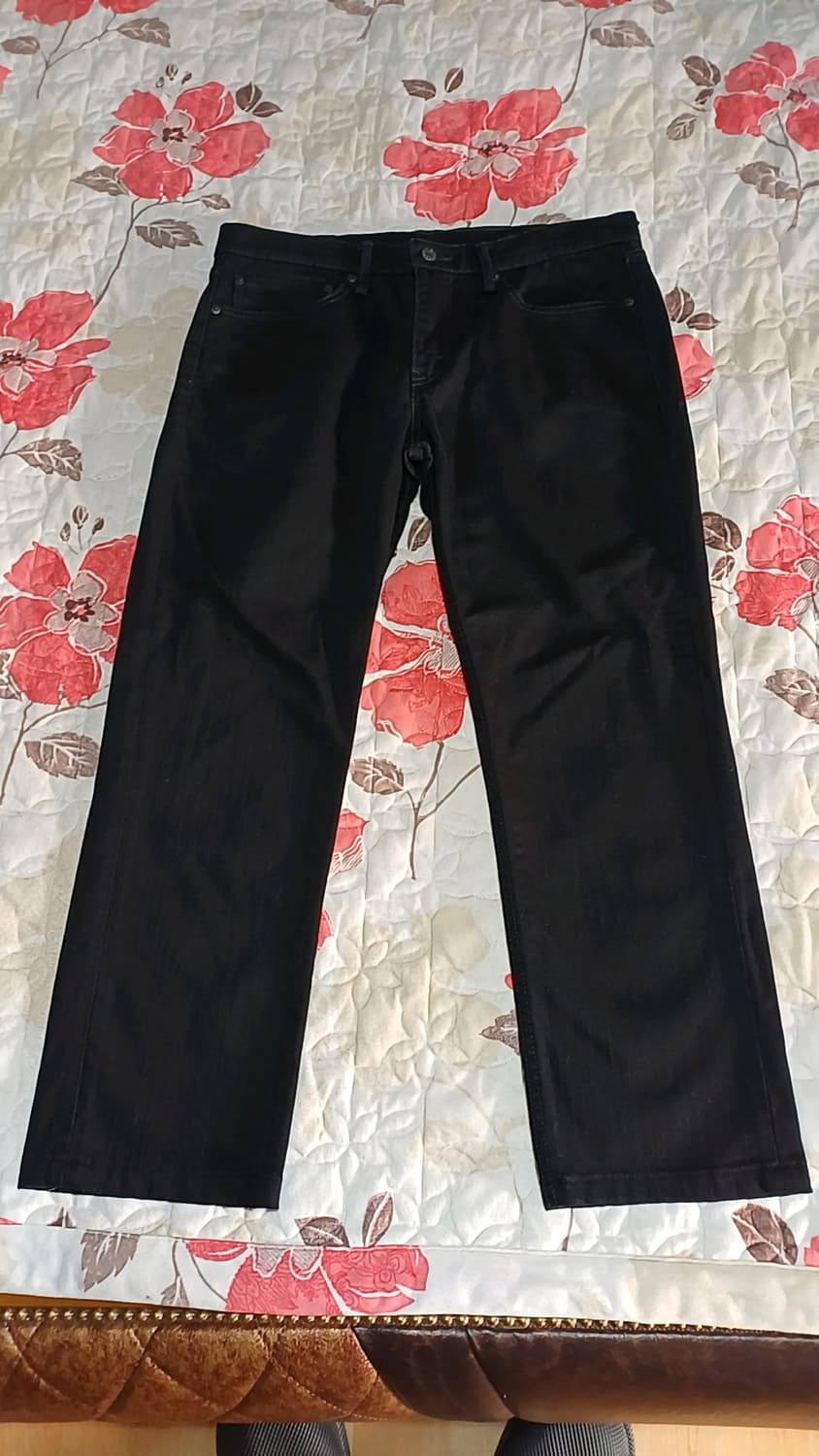 리바이스 511 스판블랙진 실측33인치 기장95 상품이미지1