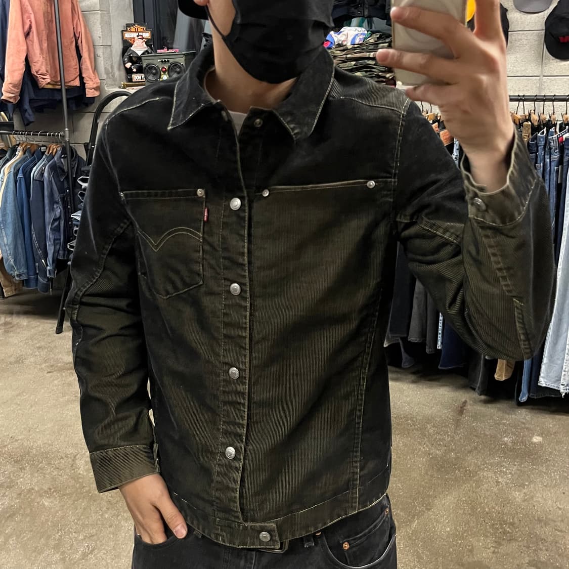 00s 리바이스 코듀로이 엔지니어드진 자켓 (95-100) 상품이미지6