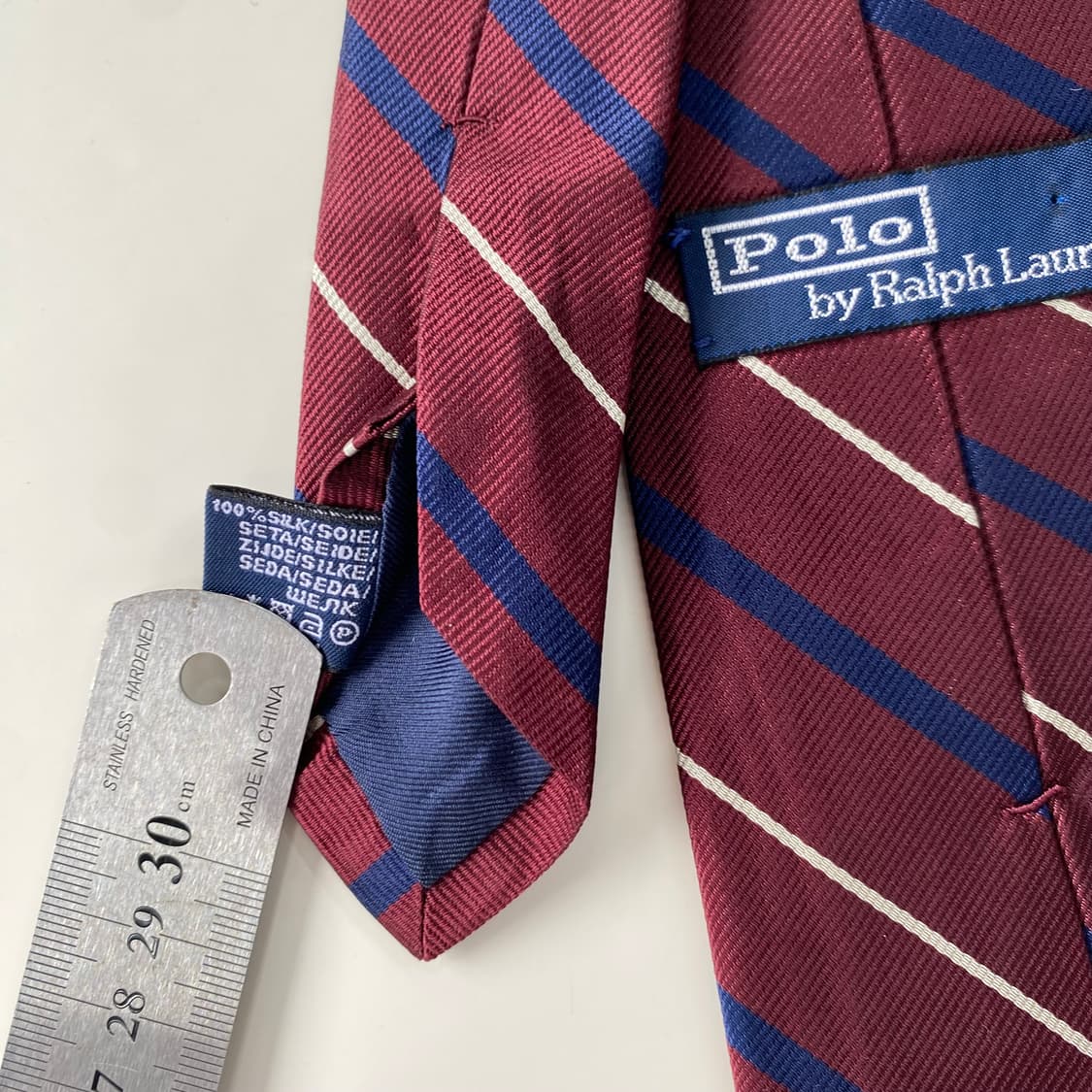 폴로 랄프로렌(POLO) 명품 정품 넥타이 8.2cm 상품이미지6