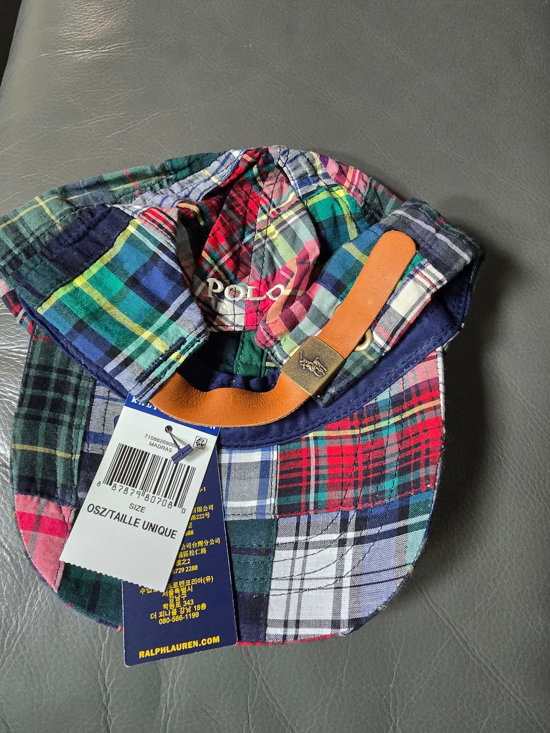 폴로 패치워크 볼캡 상품이미지2