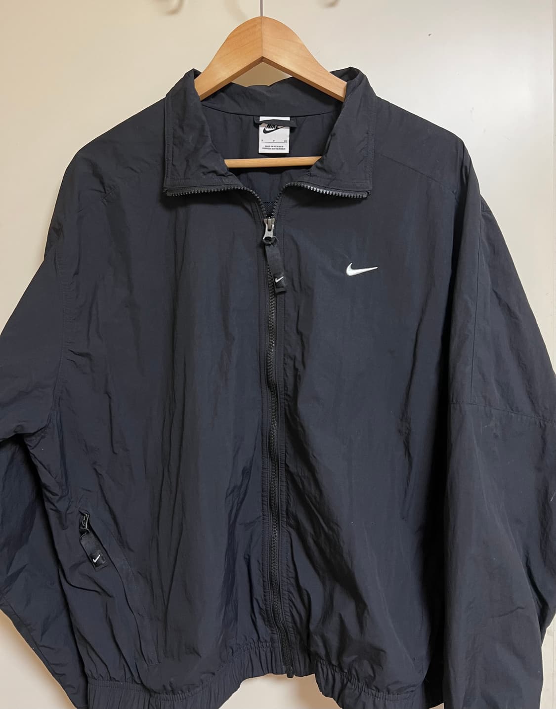 나이키 nrg 솔로 스우시 우븐 트랙 자켓 블랙 s 상품이미지1