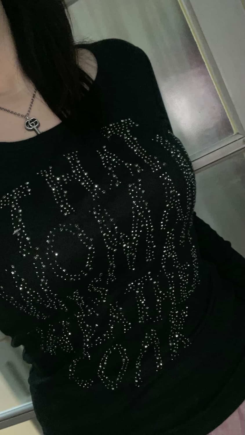 일본 빈티지 y2k 오네갸루 롱슬리브 상품이미지1