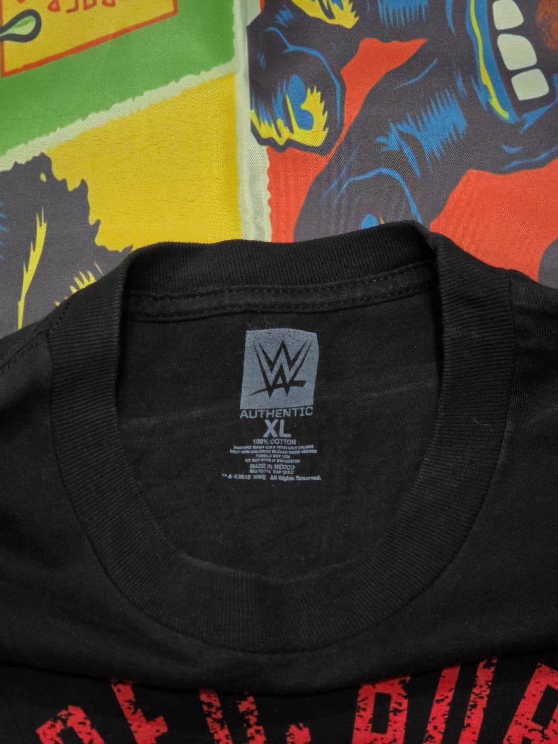 WWE 'Seth Rollins' 반팔티 XL 상품이미지4