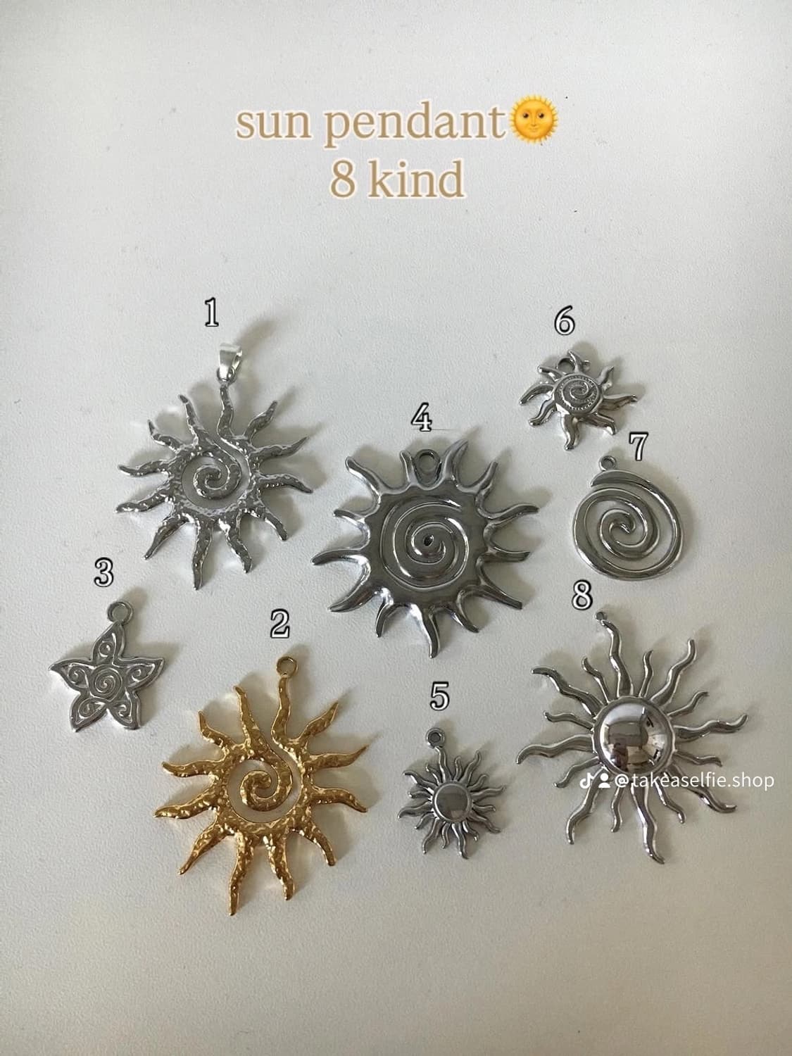 {take a selfie pendant necklace} 상품이미지3