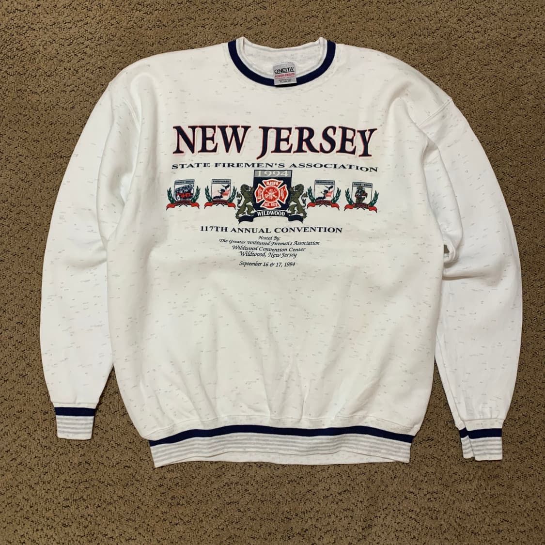 90s new jersey 스웻셔츠 (XL) 상품이미지1