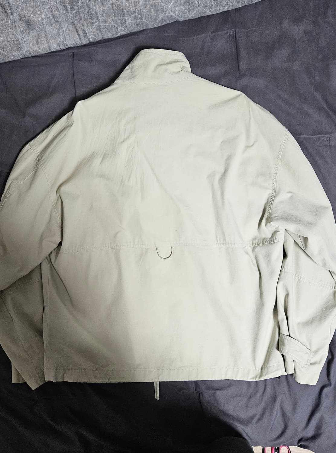 인템포무드 베이지 코튼파카 자켓 L 상품이미지5