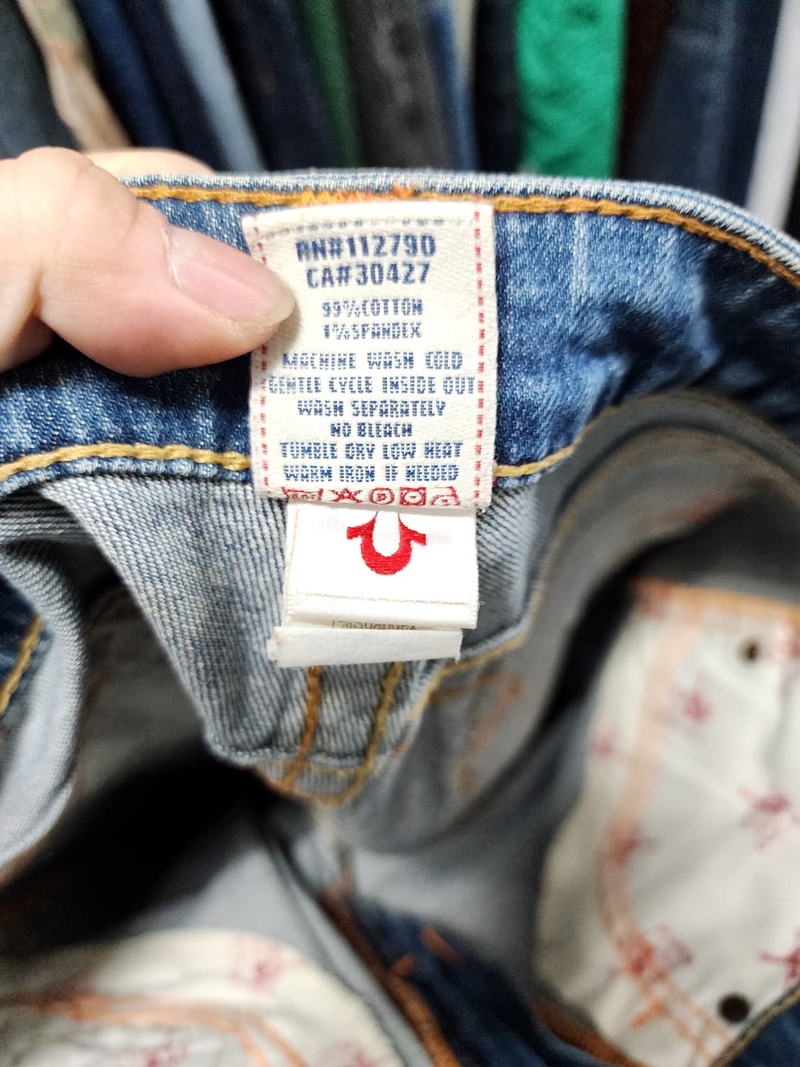 트루릴리젼 USA 부츠컷 청바지  상품이미지7