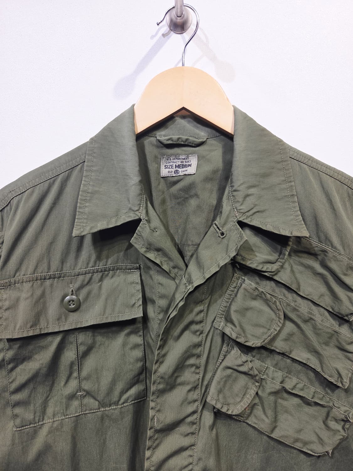 OLD CROW 멀티포켓 밀리터리 반팔 셔츠 상품이미지3