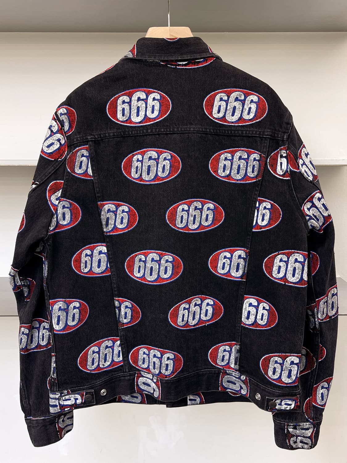 슈프림 17ss 666데님 트러커 자켓 상품이미지5