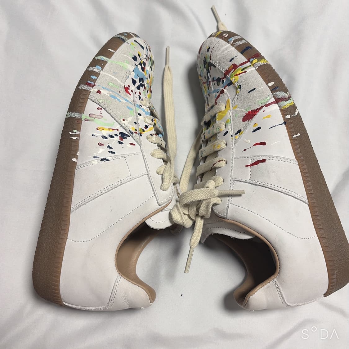 마르지엘라 독일군 페인팅 스니커즈 36 상품이미지8