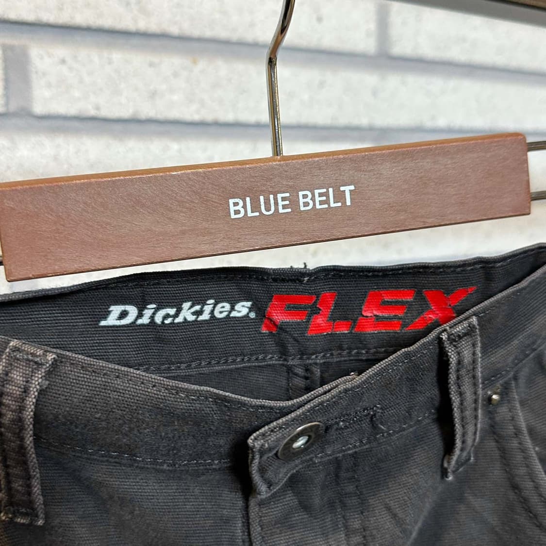 디키즈 워크 카펜터 팬츠 레귤러 핏 디테일 차콜 상품이미지6