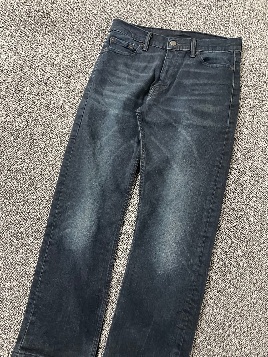 빈티지9. 리바이스 513 슬림 스트레이트 핏 워시드 데님팬츠 청바지 상품이미지2