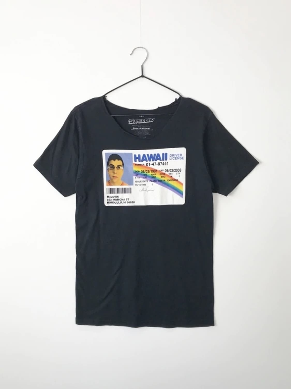 Superbad McLovin License Tee 상품이미지3