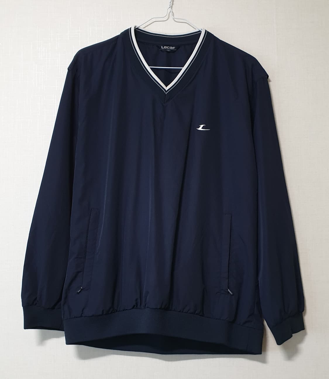 르까프 브이넥 바람막이 풀오버 100사이즈 상품이미지1