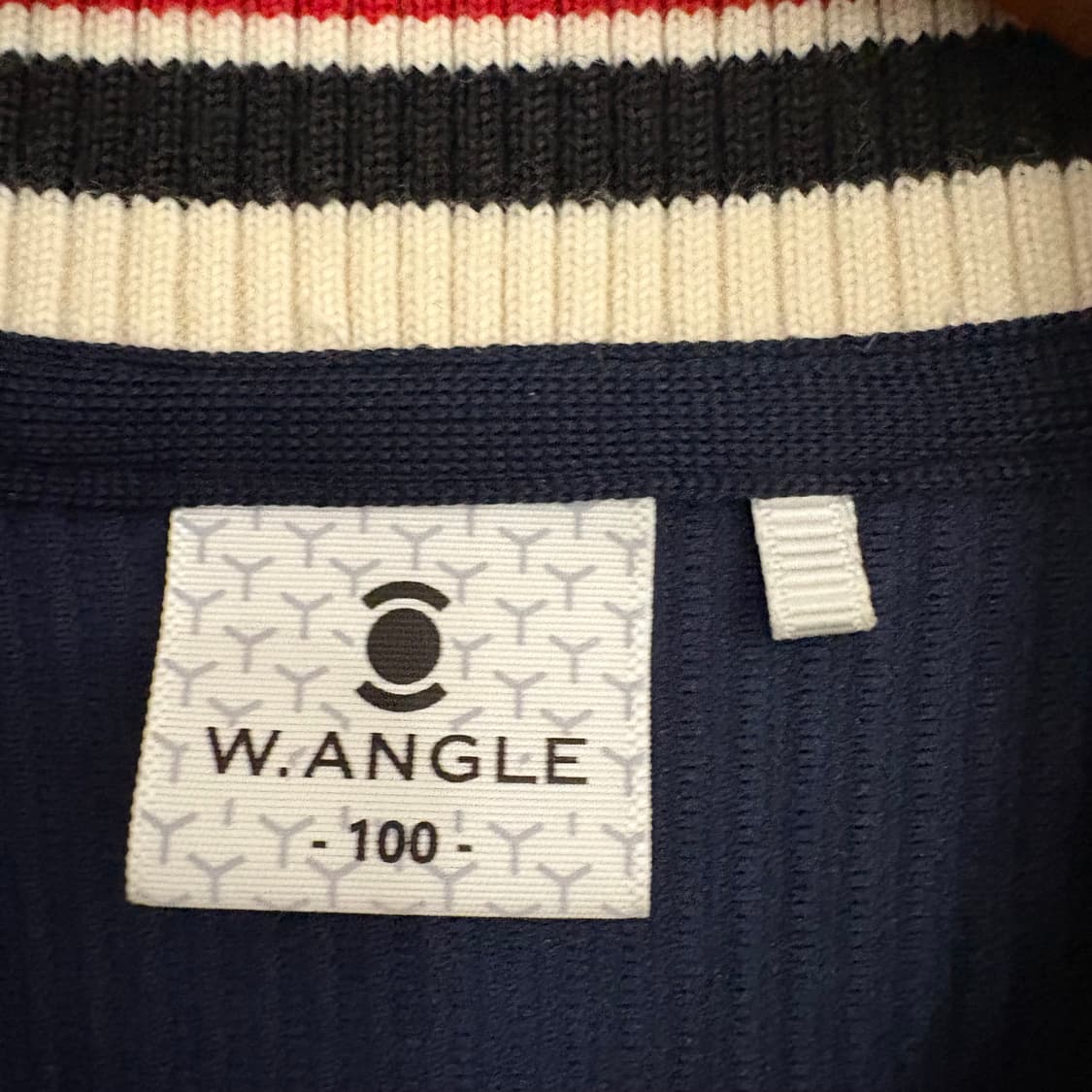 W.ANGLE 와이드앵글 블루종 점퍼 네이비 100 상품이미지4