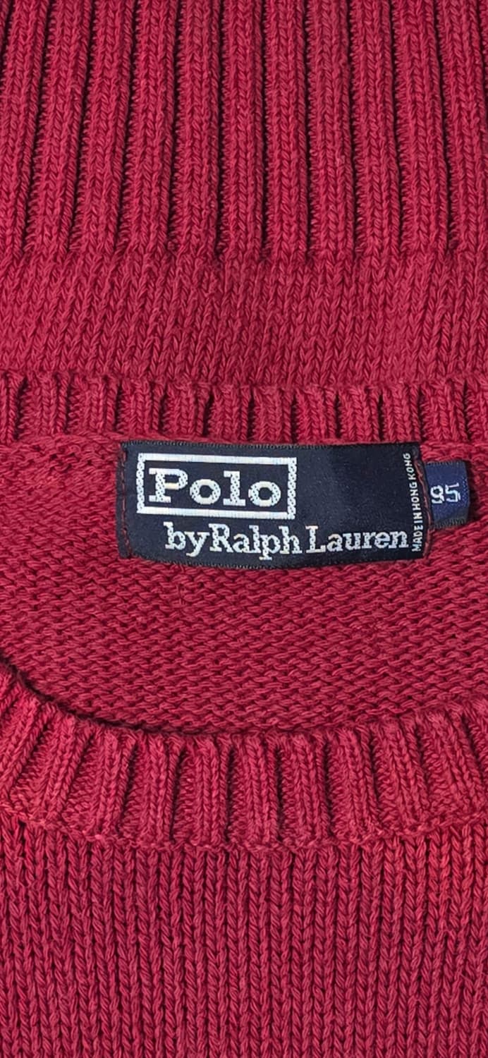 폴로 랄프로렌 버건디 니트 95 상품이미지3