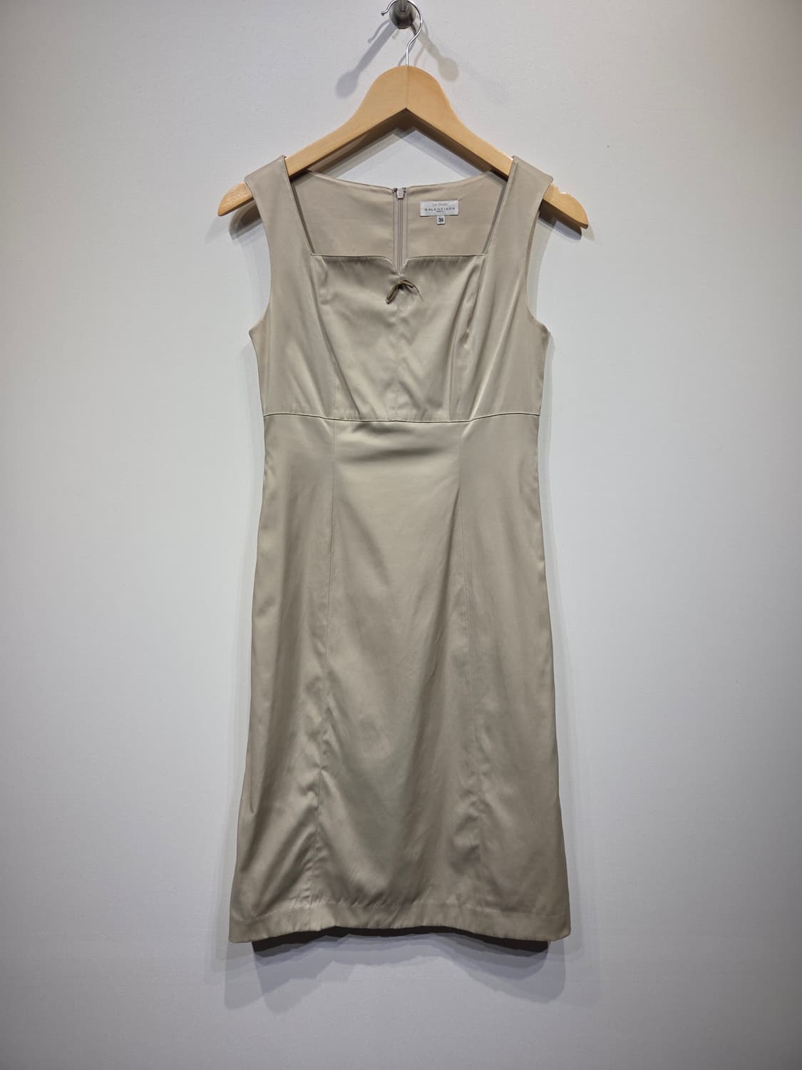 발렌시아가 스퀘어넥 리본 원피스 상품이미지2