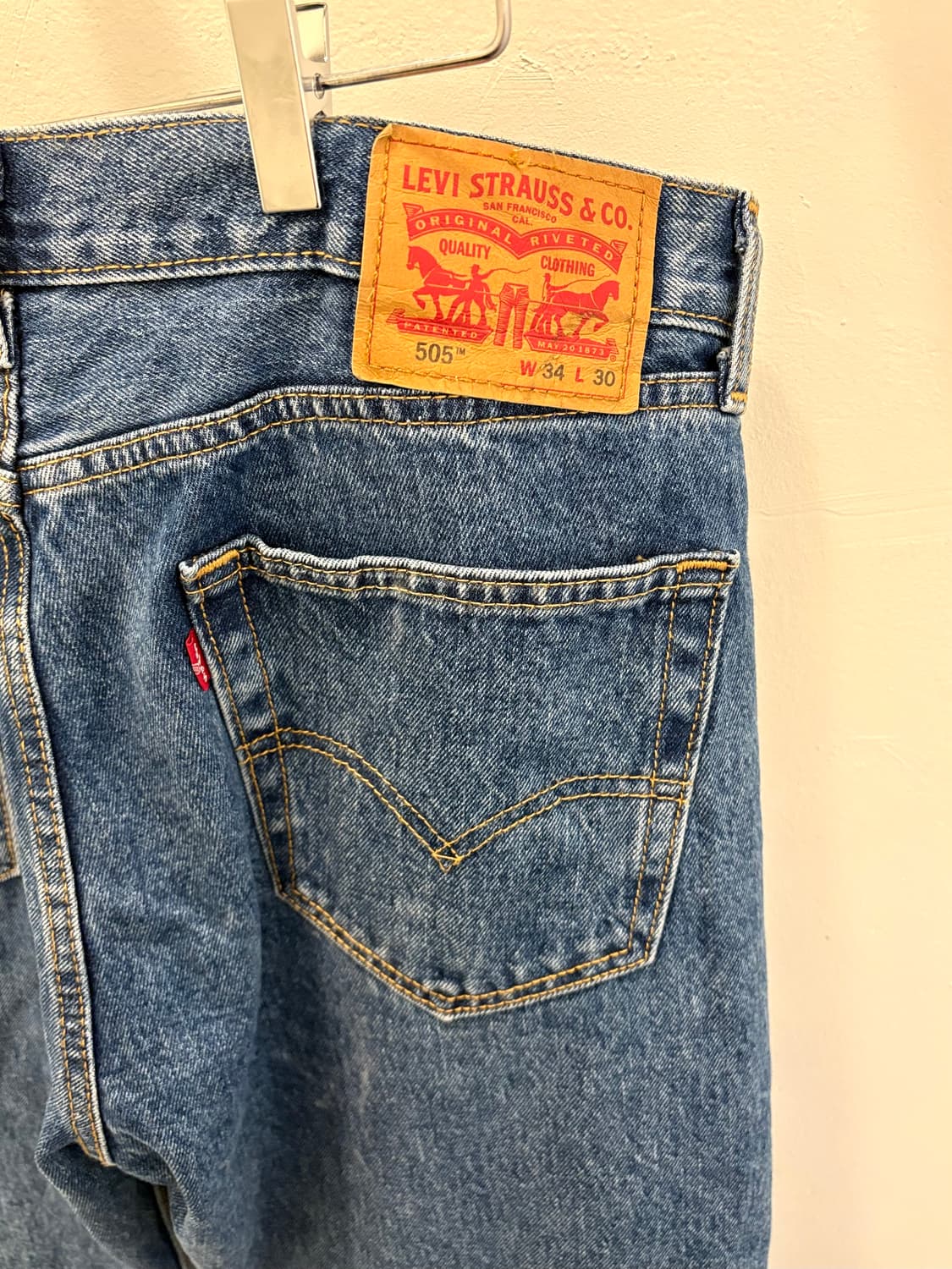 리바이스 데님 청바지 505 (W34 L30) 상품이미지6