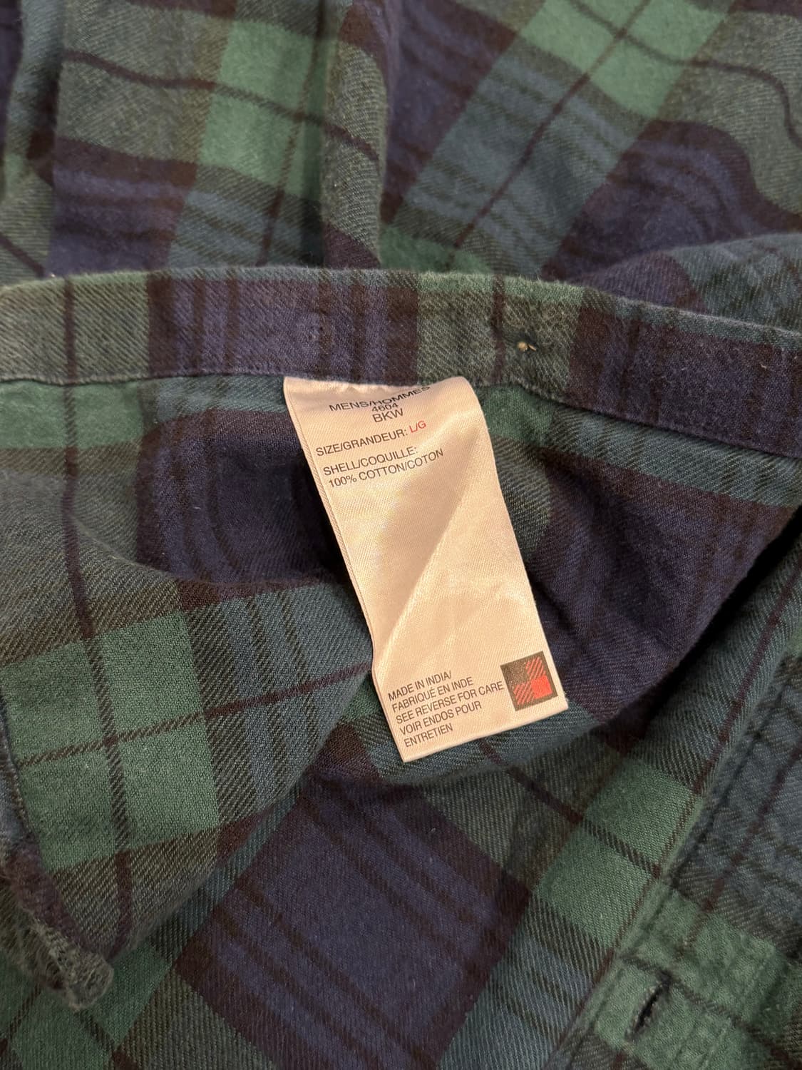 00s Woolrich 울리치 플란넬 타탄 체크 셔츠 상품이미지8